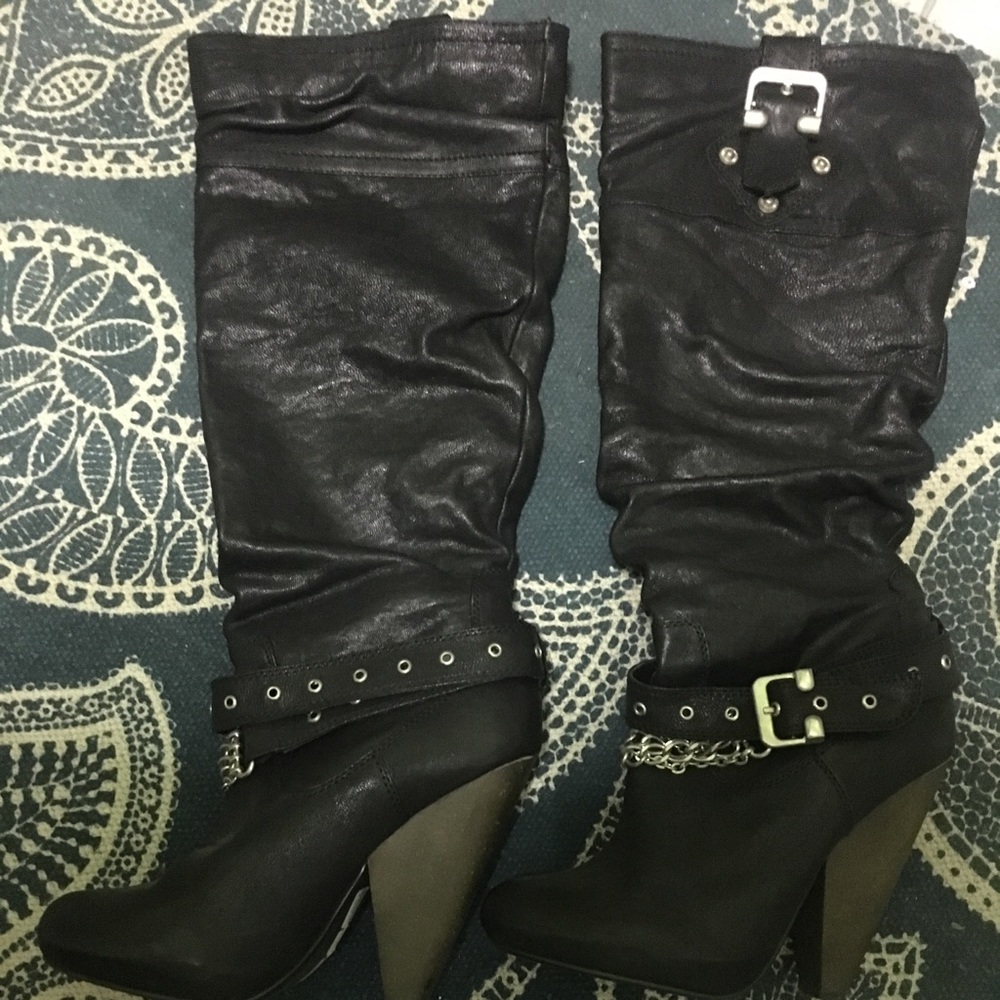 Knee high boots